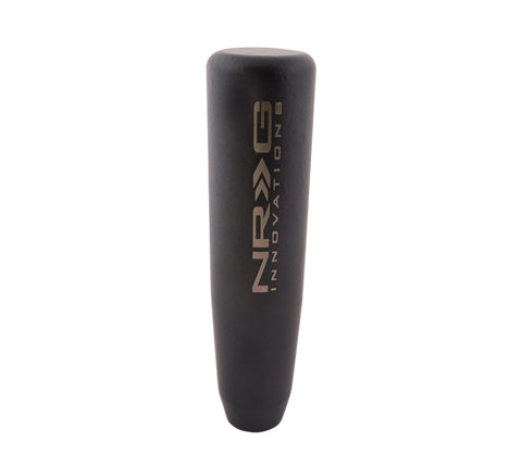 NRG Universal Short Shifter Knob - 5in. Length / Heavy Weight 1.27Lbs. - Black Wrinkle Finish - SK-480BK