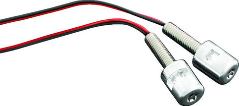 Kuryakyn Led License Plate Bolt Lights Chrome - 9199