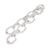 Stainless Works SBF Victor Senior Heads Square Port Header 304SS Exhaust Flanges 1-7/8in Primaries - HFSBFVICTOR188