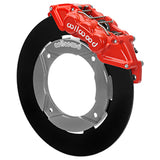 Wilwood 2014+ Polaris RZR XP 1000 Front Kit 11.25in - Red - 140-16632-R