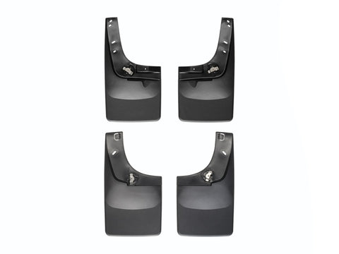 WeatherTech 08-10 Ford F250/F350/F450/F550 No Drill Mudflaps - Black - 110012-120008