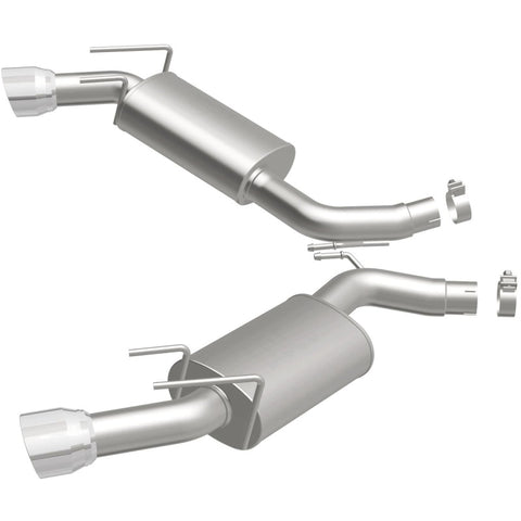 MagnaFlow Street Series Axle Back 14-15 Chevy Camaro 6.2L V8 SS Polished Dual Split Rear Exit - 19185