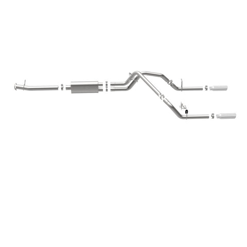 MagnaFlow Stainless Cat-Back Exhaust 2015 Chevy Colorado/GMC Canyon Dual Split Rear Exit 3.5in - 19019