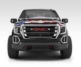 Stampede 19-23 GMC Sierra 1500 Vigilante Premium Hood Protector - Flag - 3022-30