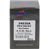 Vertex Piston 04-11 KTM 105 SX 105cc Cast Race Evolution Stroker Piston Kit 112cc 15mm - 24530A