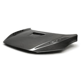 Seibon 17-20 Honda Civic Type-R (FK8) TSII Style Carbon Fiber Hood - HD17HDCVR-TSII