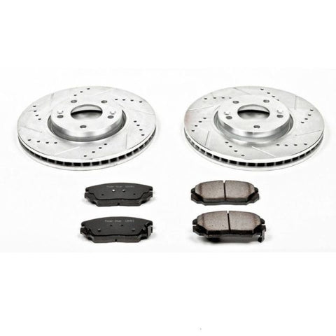 Power Stop 06-10 Hyundai Sonata Front Z23 Evolution Sport Brake Kit - K4647