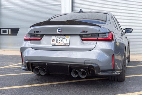 Dinan 21-26 BMW M3 Carbon Rear Diffuser - D980-0049