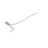 MagnaFlow Cat Back, SS, 2.5in, Street, Single Straight Pass. Polished 4in Tip, 2015 Ford Fusion 2.5L - 19096