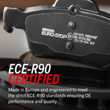 Power Stop 00-01 Audi A6 Quattro Front Euro-Stop Brake Kit - ESK886