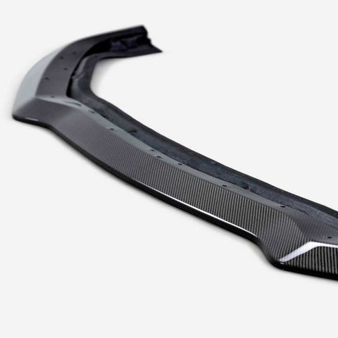 Anderson Composites 21-22 Ford Mustang Mach 1 Type-HP Carbon Fiber Front Chin Splitter - AC-FL21FDMUM1-HP