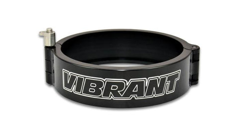 Vibrant 3.5in HD Quick Release Clamp w/Pin - Anodized Black - 12537