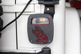 Fishbone Offroad Jeep Wrangler CJ YJ TJ Tail Light Covers - Black Textured Powdercoat - FB31044