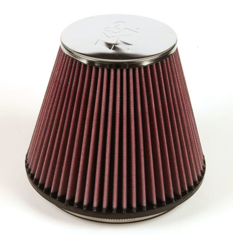 K&N Round Tapered Universal Air Filter 6in Flange ID x 7.5in Base OD x 4.5in Top OD x 6in H - RF-1048