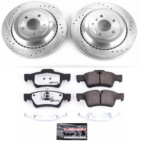 Power Stop 05-06 Mercedes-Benz G55 AMG Rear Z26 Street Warrior Brake Kit - K6708-26