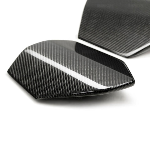 Seibon 2017 Honda Civic Type-R Carbon Fiber Rear Roof Trim - RRT17HDCVR