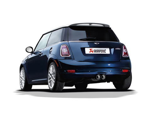 Akrapovic 07-14 MINI Cooper S (R56) / Cooper S Cabrio (R57) Evolution Line Cat Back (SS) (Req. Tips) - ME-MIN/TI/1H