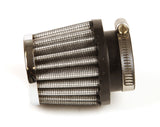 K&N Universal Chrome Filter 1 3/8 inch FLG / 2 1/2 inch Base / 2 inch Top / 2 1/4 inch Height - RC-0790