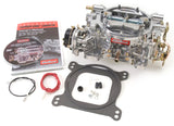 Edelbrock Carburetor Performer Series 4-Barrel 750 CFM Electric Choke Satin Finish - 1411