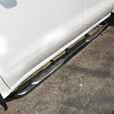 Westin 2019 Chevrolet Silverado/Sierra 1500 Crew Cab E-Series 3 Nerf Step Bars - Black - 23-4135