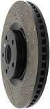 StopTech 14 Lexus IS Slotted & Drilled Front Left Rotor - 127.44184L