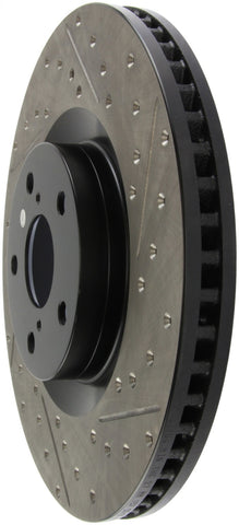 StopTech 14 Lexus IS Slotted & Drilled Front Left Rotor - 127.44184L