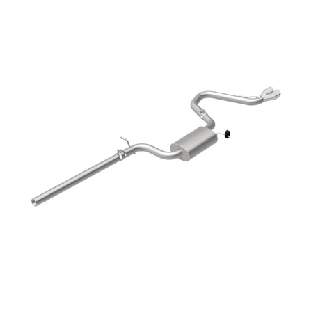 MagnaFlow Sys C/B 2015 Volkswagen Golf 1.8L 2.5in SS Dual Driver Side Exit Polished 3 Tip - 19163