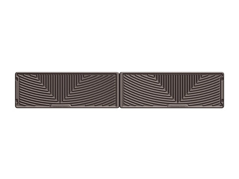WeatherTech 2015+ Ford F-150 Rear Rubber Mats - Cocoa - W356CO