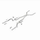 MagnaFlow SYS Cat-Back 67-70 Mustang 2.50inch w/Tru-X - 15816