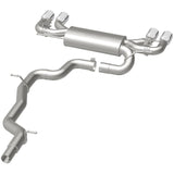 MagnaFlow Sys C/B 2015-2017 Volkswagen Golf R 3in Polished SS Quad Tip Split Rear Exit - 19165