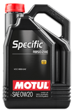 Motul 5L OEM Synthetic Engine Oil ACEA A1/B1 Specific RBS0-2AE 0W20 - 106045