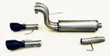 Gibson 2024 Ford F150 5.0L Black Elite Stainless Steel Split Rear Exhaust - 69226B
