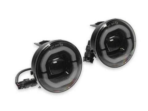 Raxiom 05-11 Toyota Tacoma LED Halo Fog Lights- White - TT74824