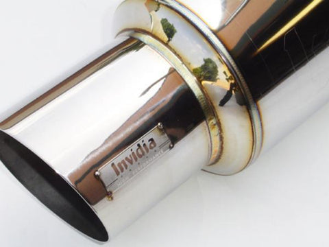 Invidia 94-01 Acura Integra 2DR LS/RS/ 97+ Type-R 2DR 60mm (101mm tip) Cat-back Exhaust - HS94AI1GTP