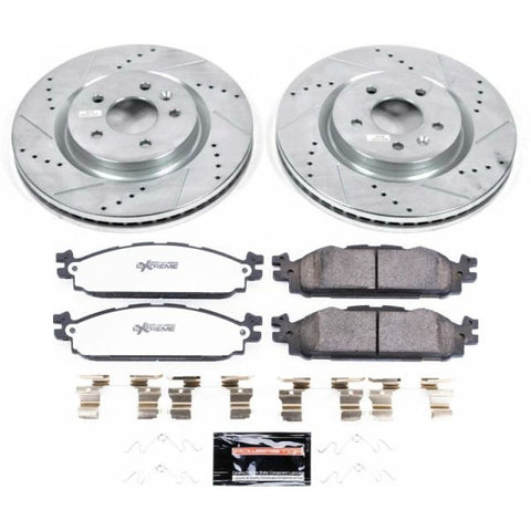 Power Stop 11-19 Ford Explorer Front Z36 Truck & Tow Brake Kit - K5583-36