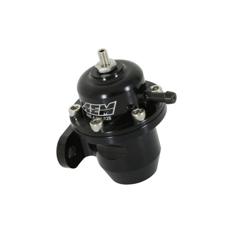 AEM 86-93 Acura / 95-98 TL / 88-91 Civic/CRX / 92-01 Prelude Black Adjustable Fuel Pressure Regulato - 25-303BK