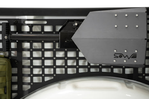 ADD 2021+ Ford F150 Raptor 66in Bed Side Molle Panels - Passenger Center - AC1904301NA