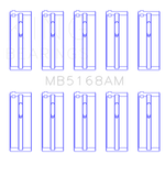 King Engine Bearings Honda F22B/H22A (Size +0.50mm) Main Bearing Set - MB5168AM1.5