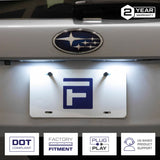 Form Lighting 2010 Subaru LED License Plate Lights (Pair) - FL0053