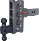 Gen-Y Mega Duty 3in Shank 6in Offset Drop 3.5K TW 32K Hitch w/GH-0161 Dual-Ball - GH-2014