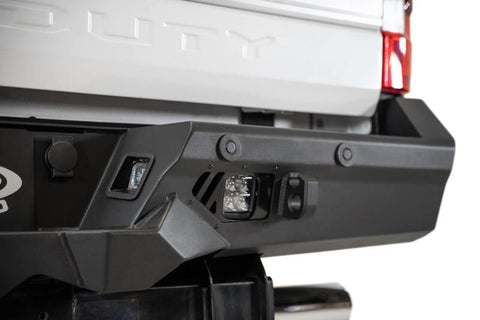 Addictive Desert Designs 17-20 Ford Super Duty Bomber HD Rear Bumper w/ Mounts For Cube Lights - R160051280103