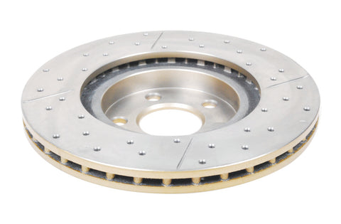 DBA 01-10 Chrysler PT Cruiser Front Drilled & Slotted Street Series Rotor - 167X