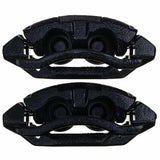 Power Stop 11-18 Ram 1500 Front Black Calipers - Pair (w/Bracket) - S5054BLK