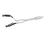 MagnaFlow Cat-Back 15-16 Land Rover Ranger Rover V6 SS 2.5in Dual Split Rear Exit 4.5in Black Tips - 19123