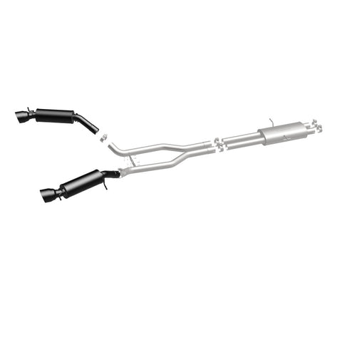 MagnaFlow Cat-Back 15-16 Land Rover Ranger Rover V6 SS 2.5in Dual Split Rear Exit 4.5in Black Tips - 19123