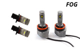 Diode Dynamics 12-15 Chevrolet Camaro DRL Fog Kit ZL1 Stage 1 (P13W HP48/H11 HP48) - DD0423