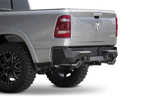 Addictive Desert Designs 2019 Ram 1500 Hammer Stealth Fighter Rear Bumper w/ 6 Sensor Cutouts - R551281280103