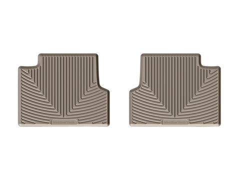 WeatherTech 14+ Jeep Cherokee Rear Rubber Mats - Tan - W317TN