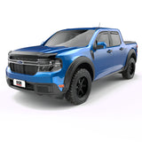 EGR 22-23 Ford Maverick Lariat XL XLT Front/Rear Window Visors - Dark Smoke Finish - 573591