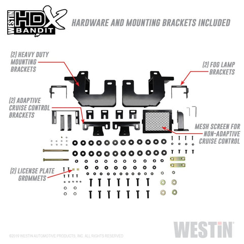 Westin/HDX Bandit 18-20 Ford F-150 (Excl. EcoBoost) Front Bumper - Black - 58-31105